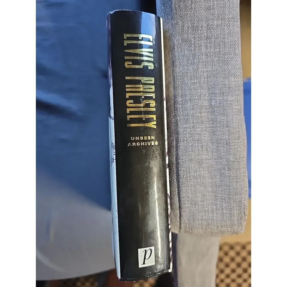 Elvis‎ Presley Unseen Archives small hardcover book Marie Clayton 2003